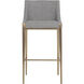 Dionne 40.75 inch Monument Pebble Barstool